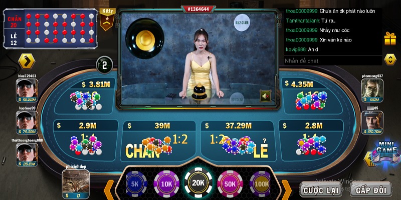 Xóc Đĩa Sexy là phiên bản game ăn khách nhất tại Dabet